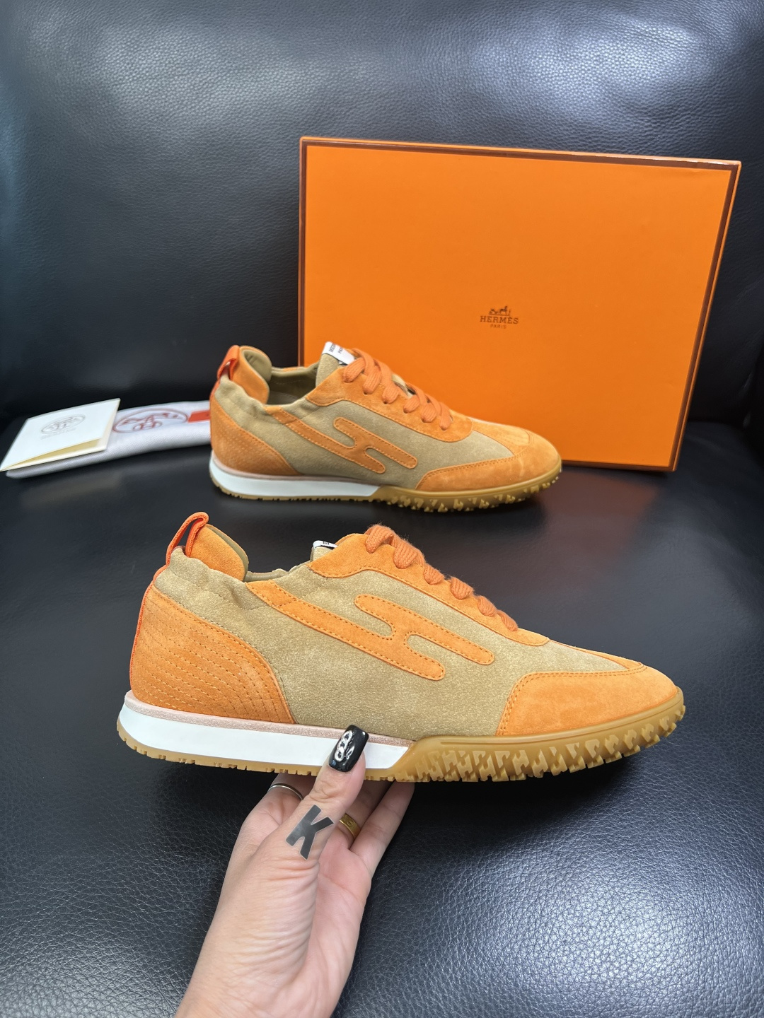 Hermes 高品质 顶级工艺品 爱马仕 专柜同步发售原厂配置，意大利进口原版牛皮面料，高品质拼接工艺，