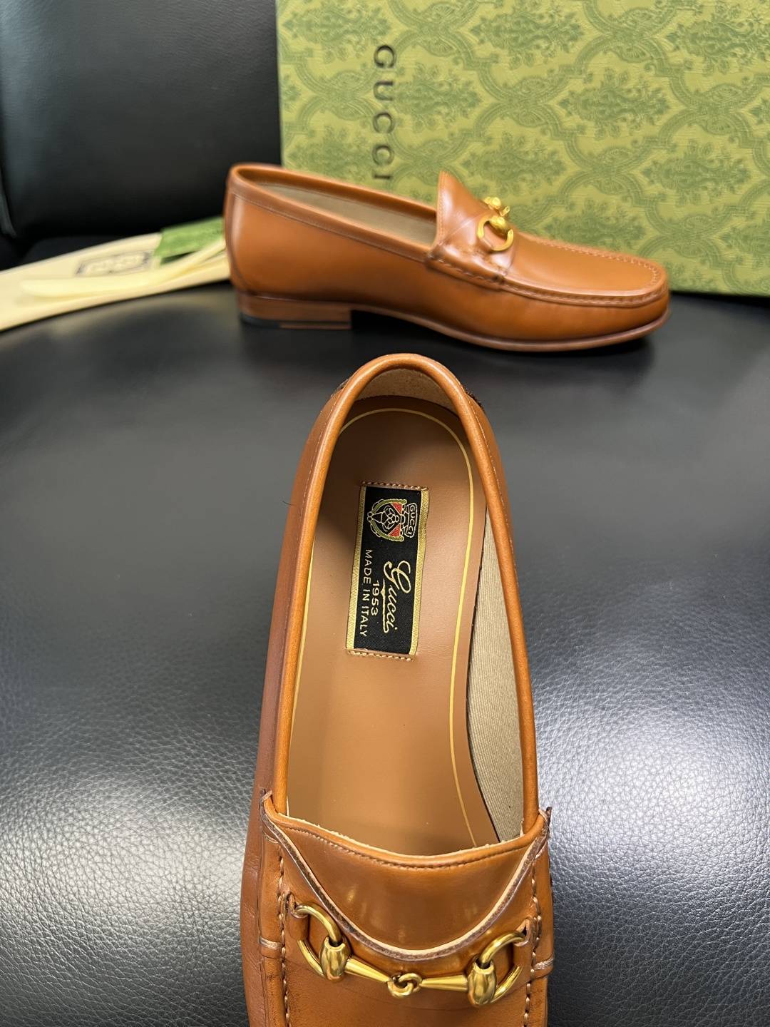 Gucci 顶级工艺品 古奇 皮鞋系列专柜同步 原厂配置，意大利进口原版牛皮，进口水染牛里 ，鞋底：原厂