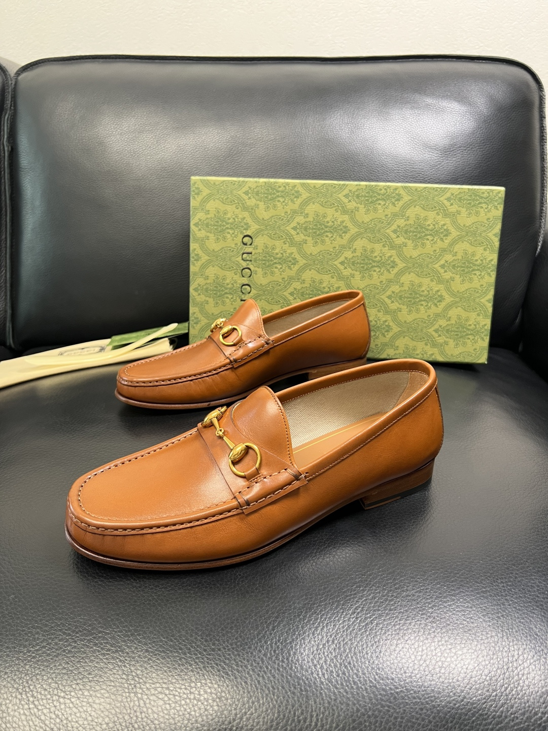 Gucci 顶级工艺品 古奇 皮鞋系列专柜同步 原厂配置，意大利进口原版牛皮，进口水染牛里 ，鞋底：原厂