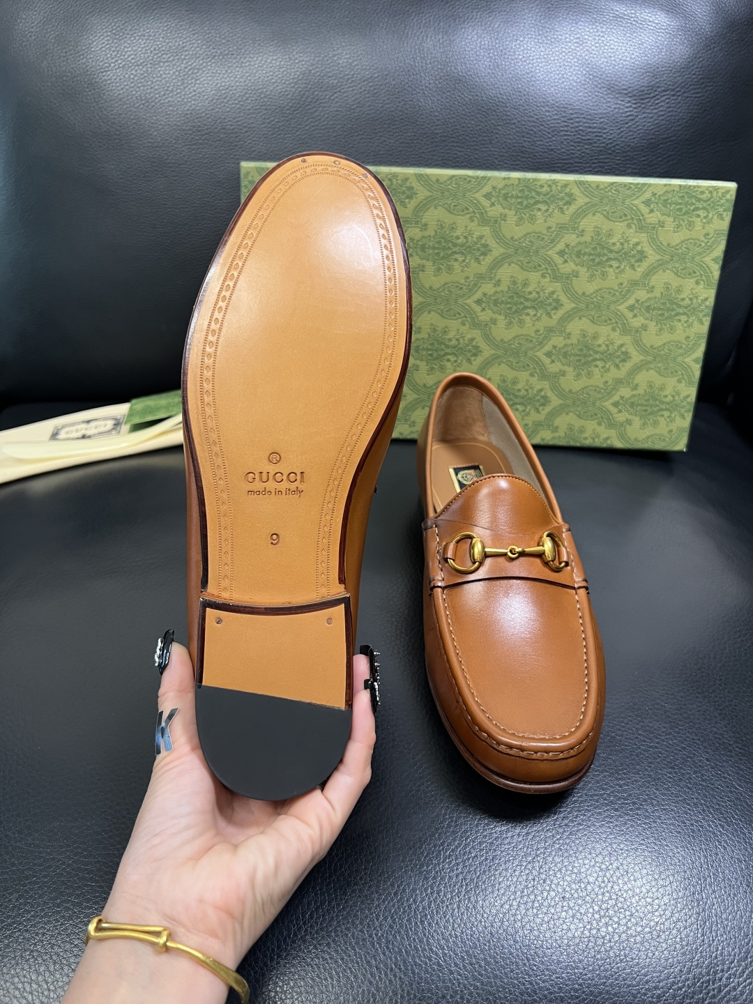 Gucci 顶级工艺品 古奇 皮鞋系列专柜同步 原厂配置，意大利进口原版牛皮，进口水染牛里 ，鞋底：原厂