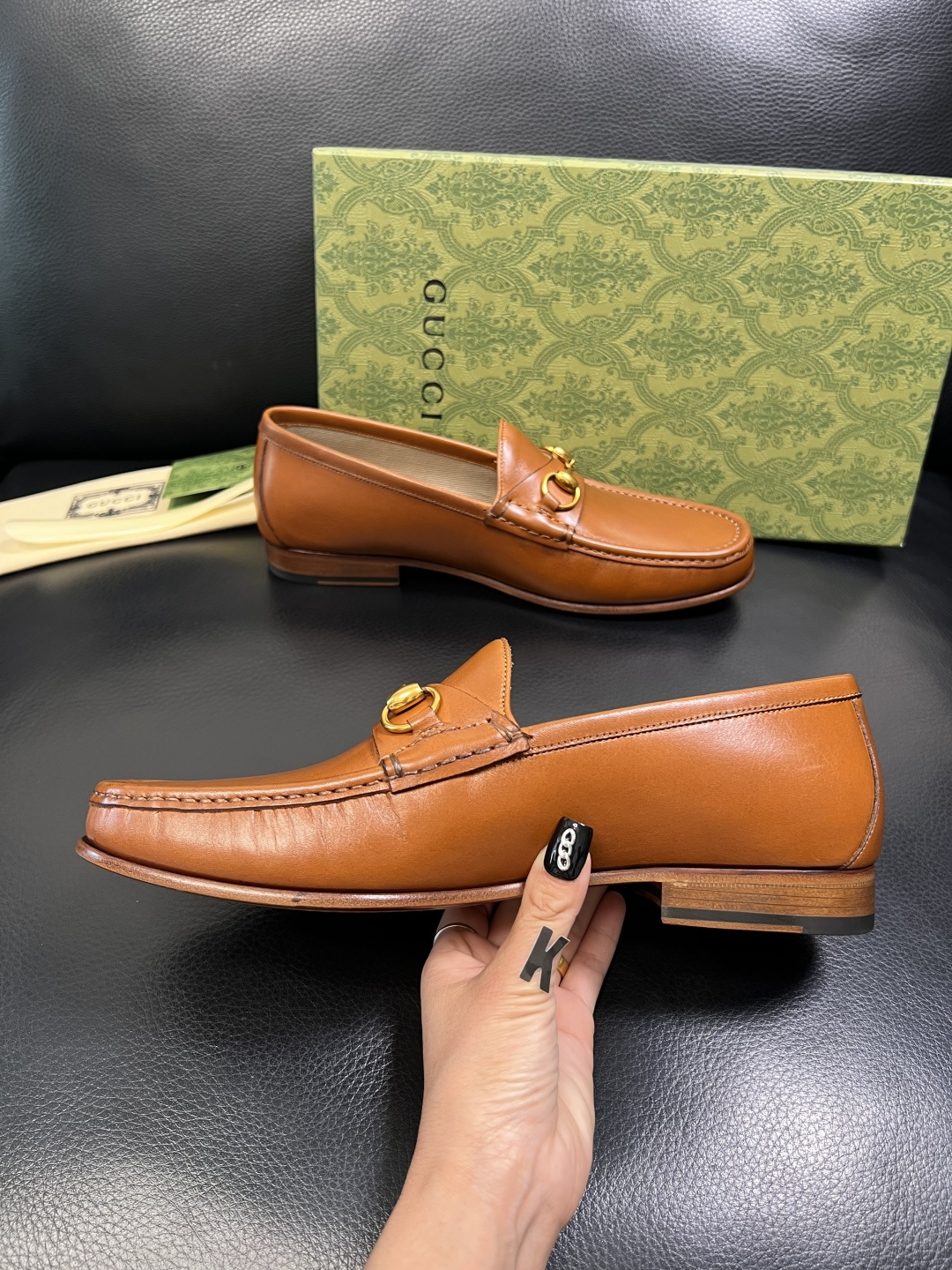 Gucci 顶级工艺品 古奇 皮鞋系列专柜同步 原厂配置，意大利进口原版牛皮，进口水染牛里 ，鞋底：原厂