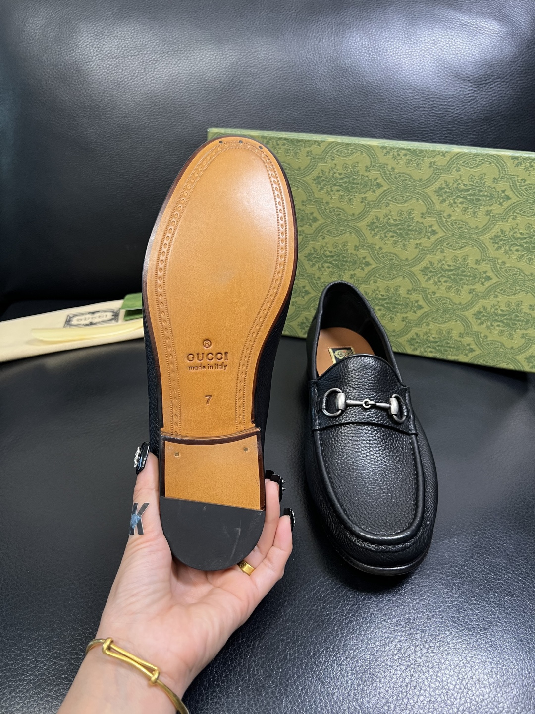 Gucci 顶级工艺品 古奇 皮鞋系列专柜同步 原厂配置，意大利进口原版牛皮，进口水染牛里 ，鞋底：原厂