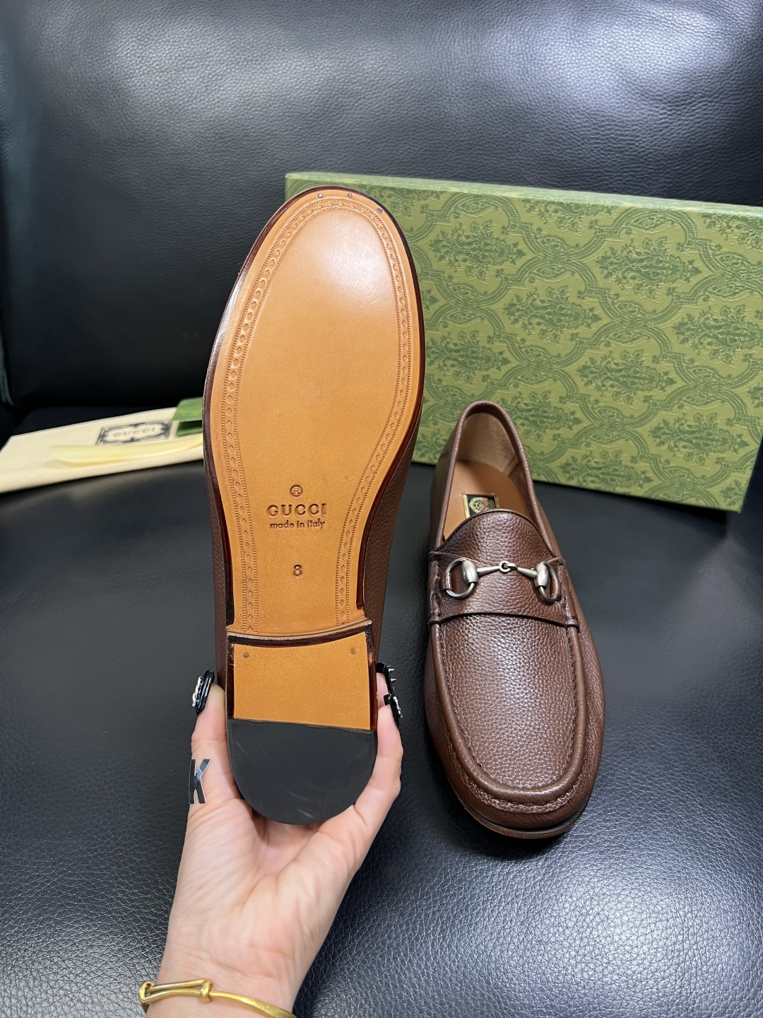 Gucci 顶级工艺品 古奇 皮鞋系列专柜同步 原厂配置，意大利进口原版牛皮，进口水染牛里 ，鞋底：原厂