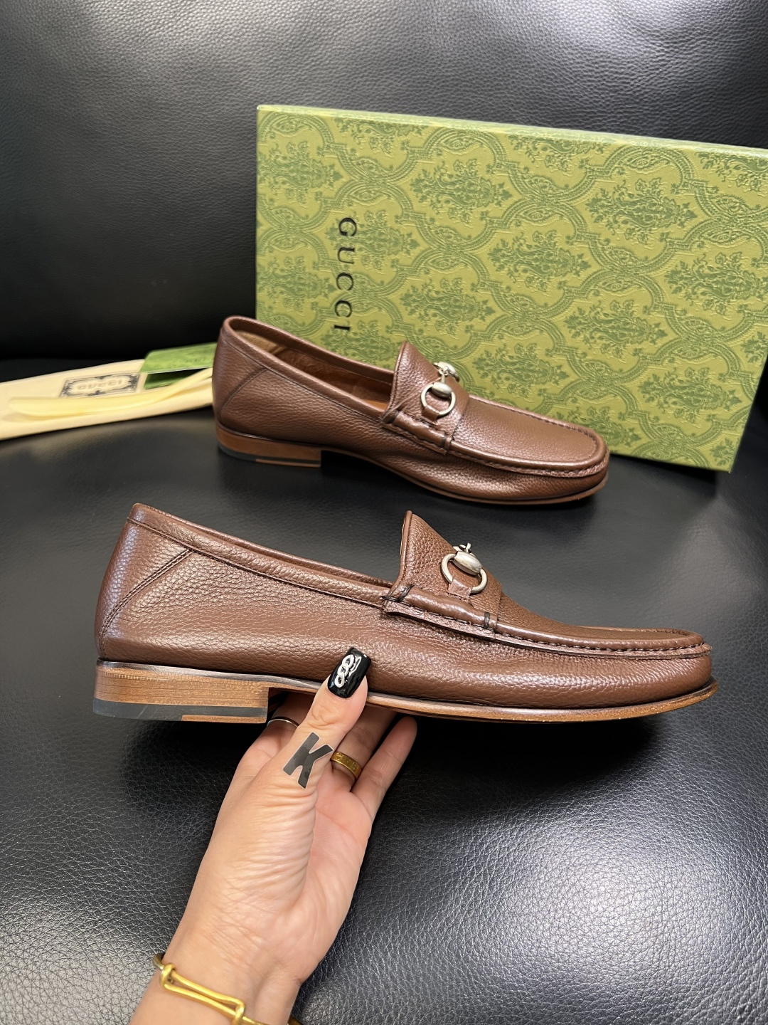 Gucci 顶级工艺品 古奇 皮鞋系列专柜同步 原厂配置，意大利进口原版牛皮，进口水染牛里 ，鞋底：原厂