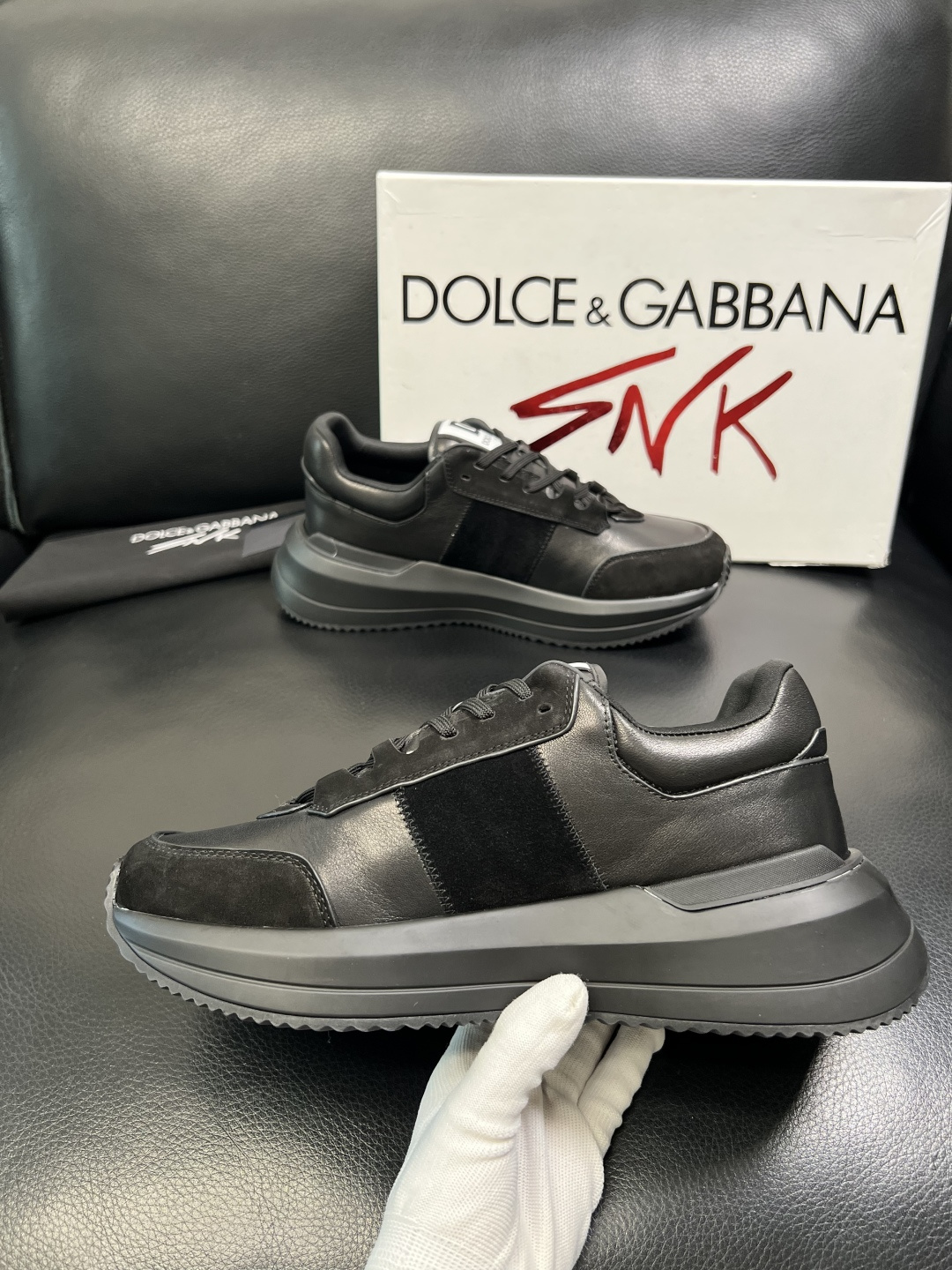 Dolce & Gabbana 高品质 顶级工艺品 杜嘉班纳 爆款专柜新品同步，鞋面意大利进口牛皮面料，