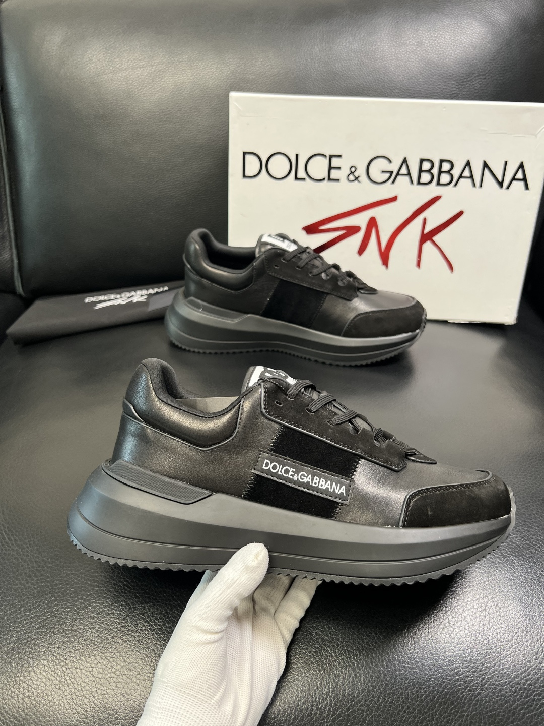 Dolce & Gabbana 高品质 顶级工艺品 杜嘉班纳 爆款专柜新品同步，鞋面意大利进口牛皮面料，