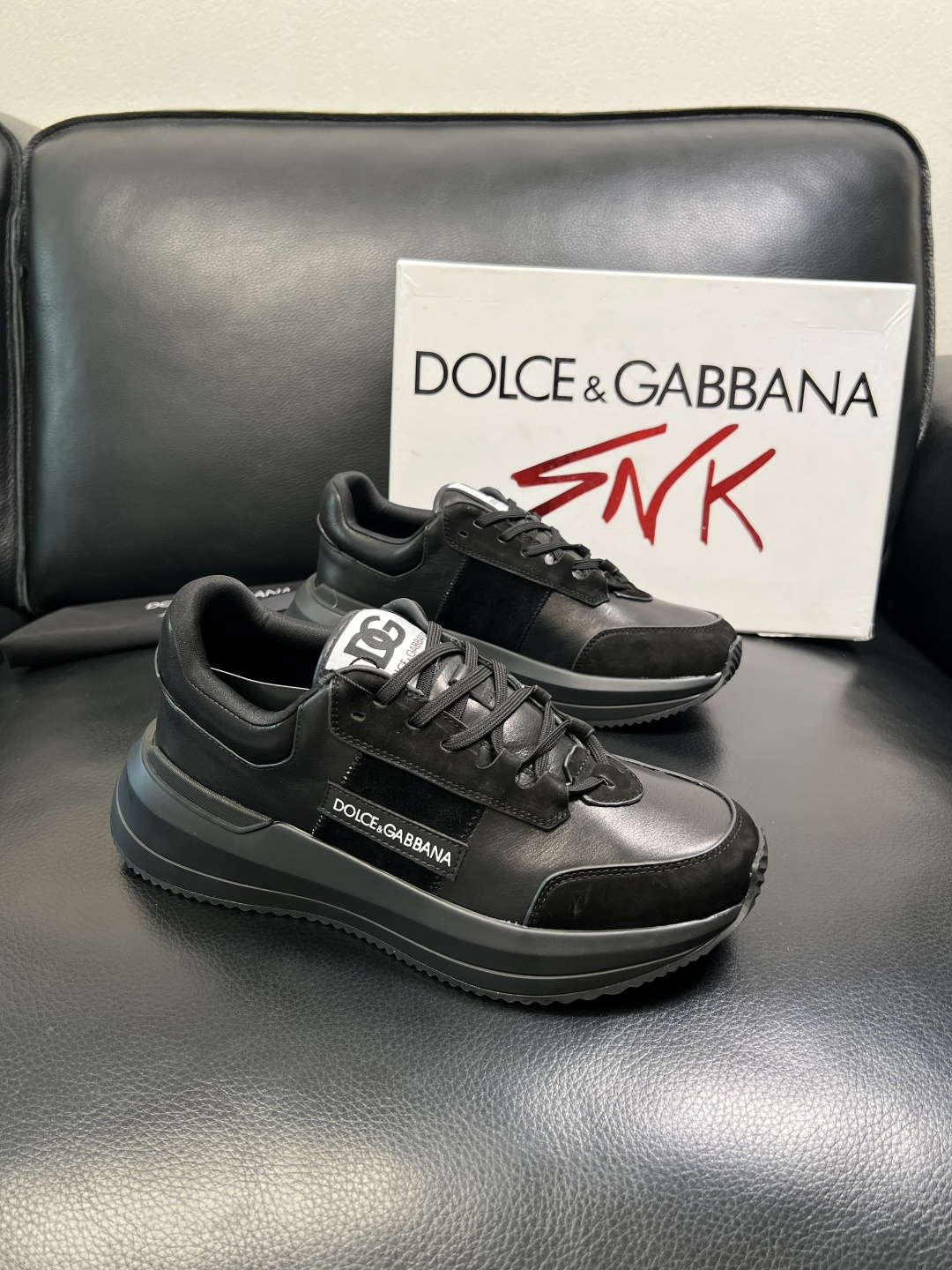 Dolce & Gabbana 高品质 顶级工艺品 杜嘉班纳 爆款专柜新品同步，鞋面意大利进口牛皮面料，