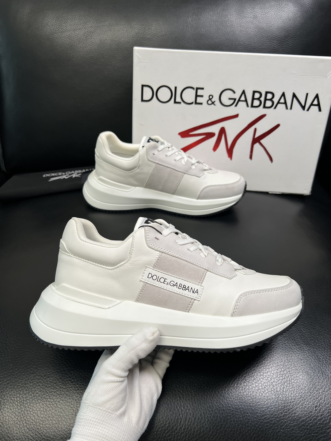 Dolce & Gabbana 高品质 顶级工艺品 杜嘉班纳 爆款专柜新品同步，鞋面意大利进口牛皮面料，