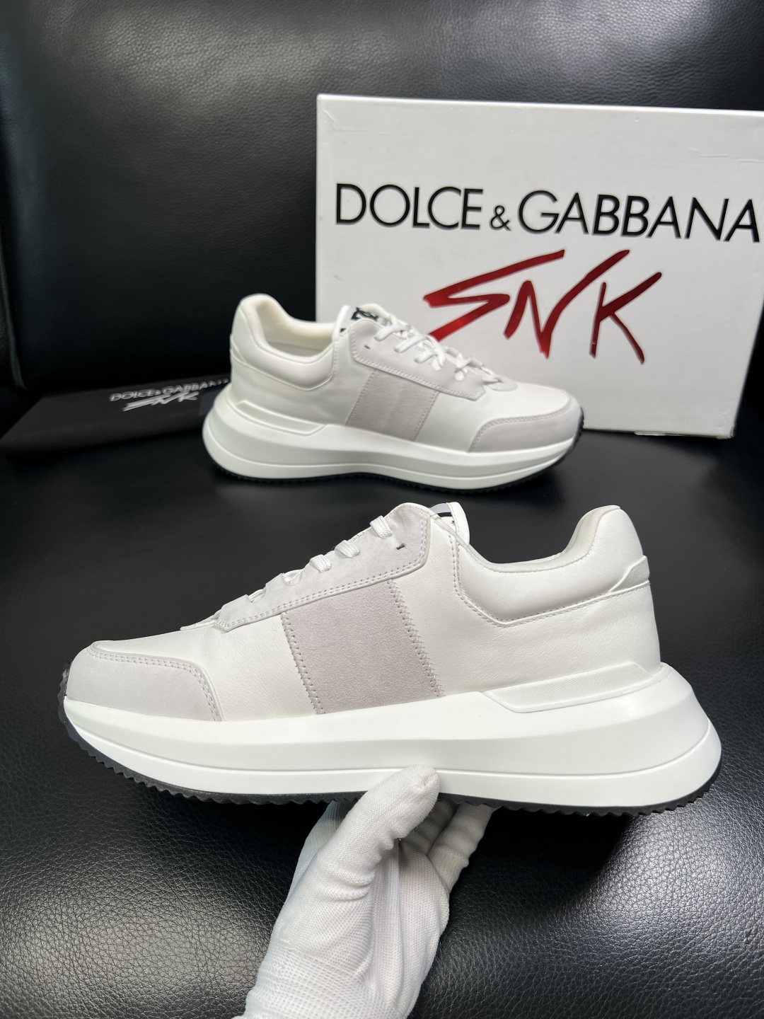 Dolce & Gabbana 高品质 顶级工艺品 杜嘉班纳 爆款专柜新品同步，鞋面意大利进口牛皮面料，