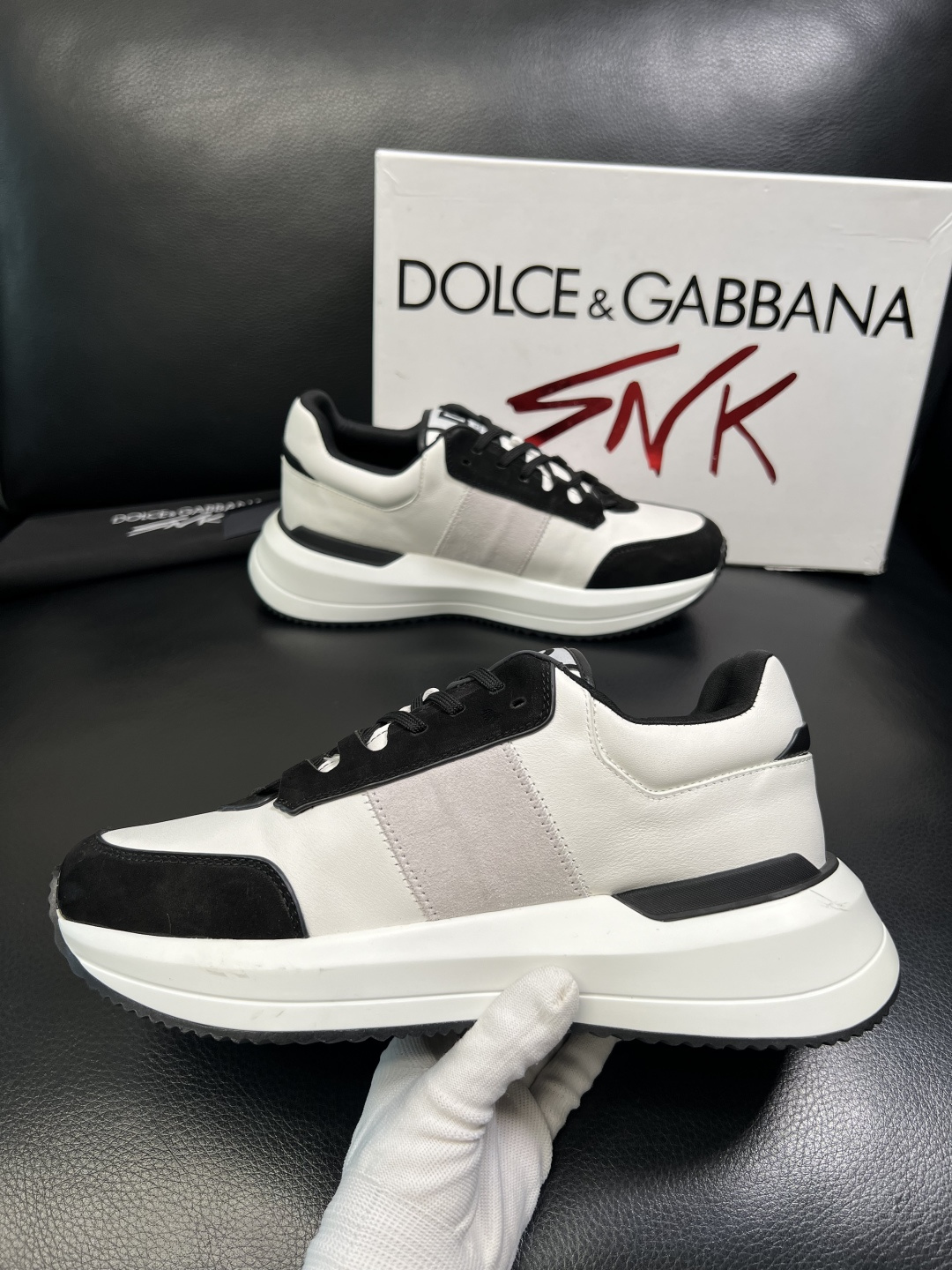 Dolce & Gabbana 高品质 顶级工艺品 杜嘉班纳 爆款专柜新品同步，鞋面意大利进口牛皮面料，