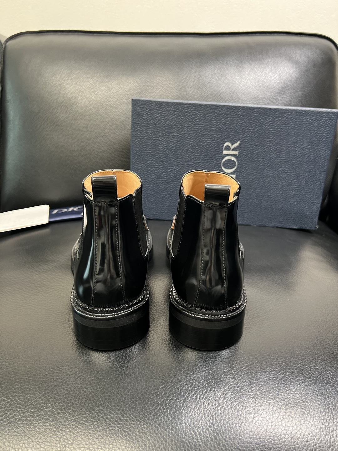 Dior 顶级工艺品 迪奥 靴子高帮专柜同步 原厂配置，意大利进口原版牛皮面料，透气舒适进口水染牛里垫，