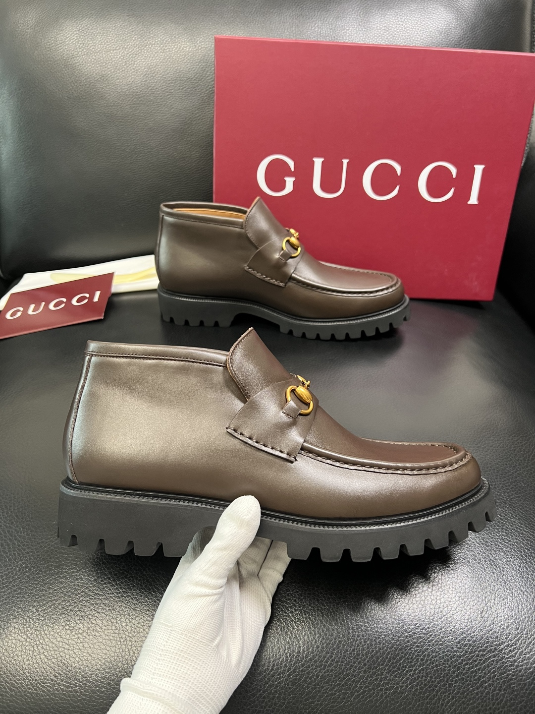 Ferragamo 高品质 顶级工艺品 菲拉格慕 靴子高帮专柜同步发售原厂配置，意大利进口原版牛皮，进口