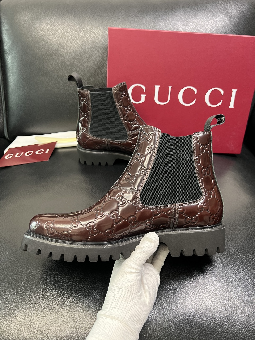 Ferragamo 高品质 顶级工艺品 菲拉格慕 靴子高帮专柜同步发售原厂配置，意大利进口原版牛皮，进口