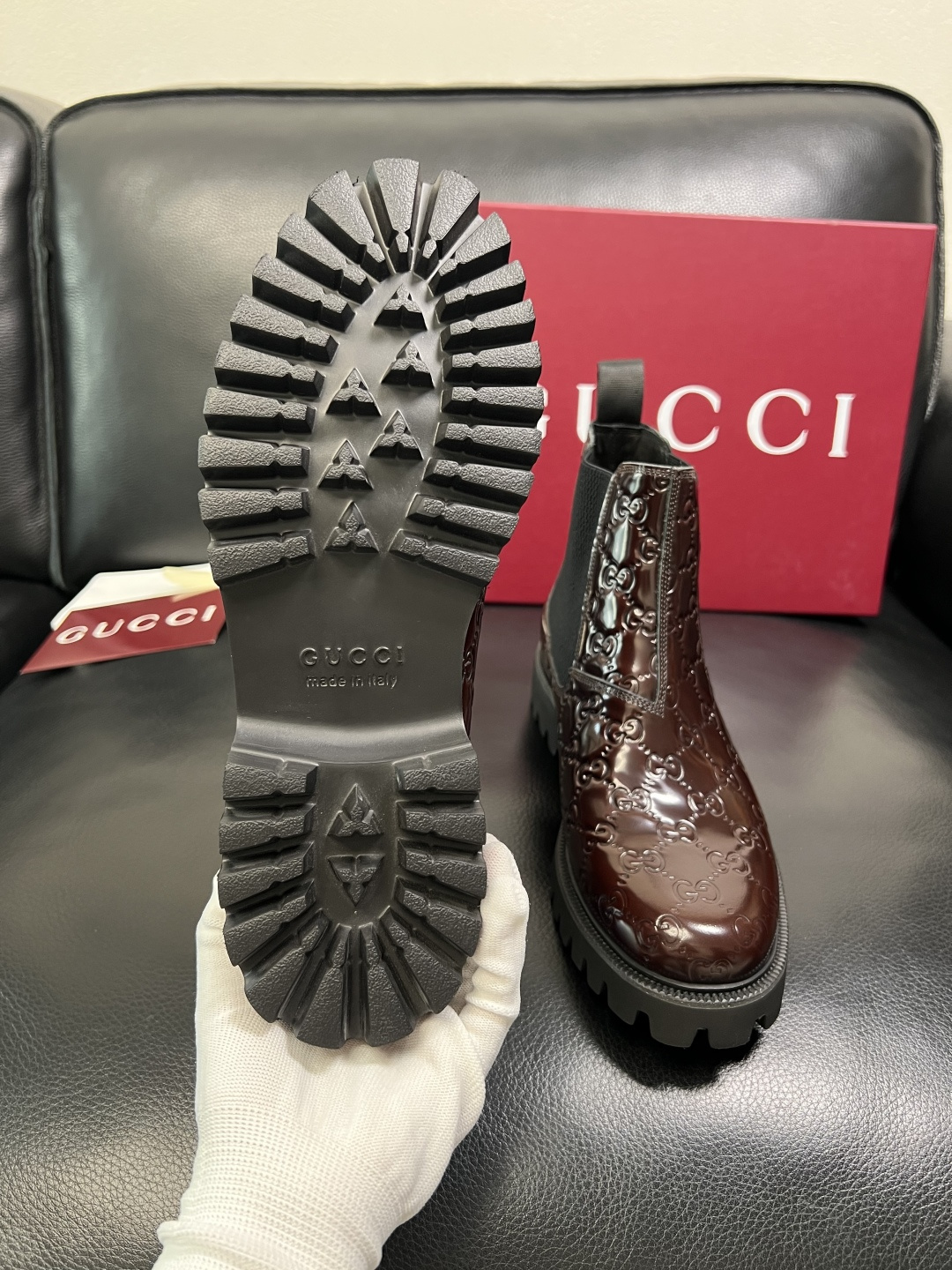 Ferragamo 高品质 顶级工艺品 菲拉格慕 靴子高帮专柜同步发售原厂配置，意大利进口原版牛皮，进口