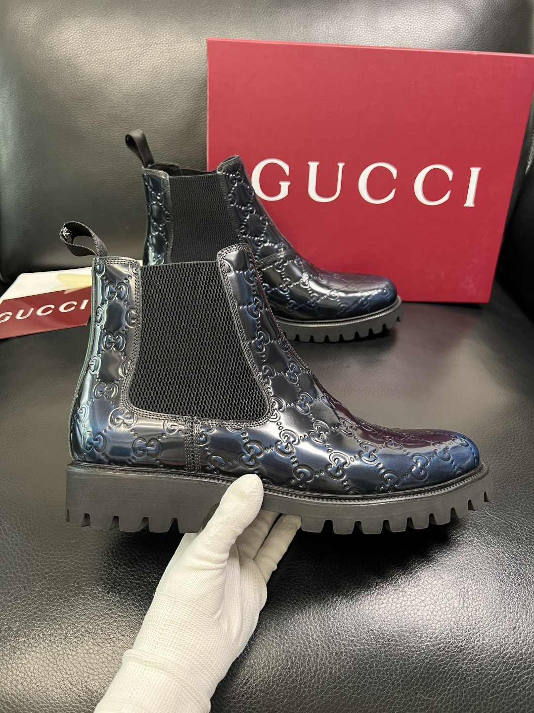 Ferragamo 高品质 顶级工艺品 菲拉格慕 靴子高帮专柜同步发售原厂配置，意大利进口原版牛皮，进口