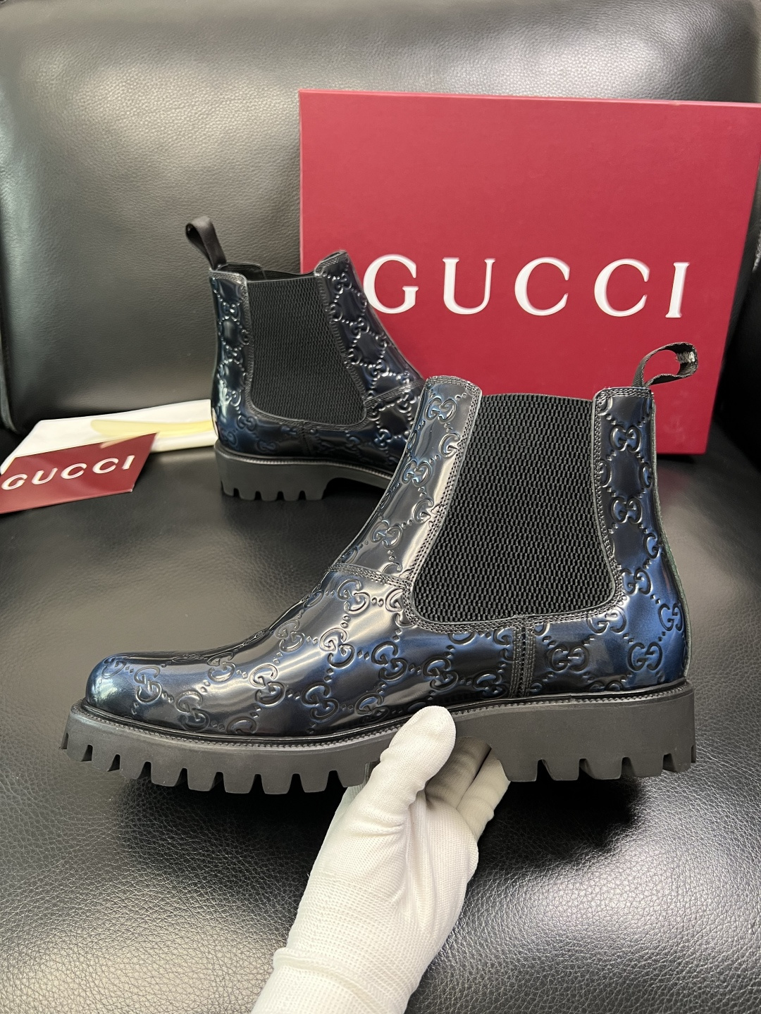 Ferragamo 高品质 顶级工艺品 菲拉格慕 靴子高帮专柜同步发售原厂配置，意大利进口原版牛皮，进口