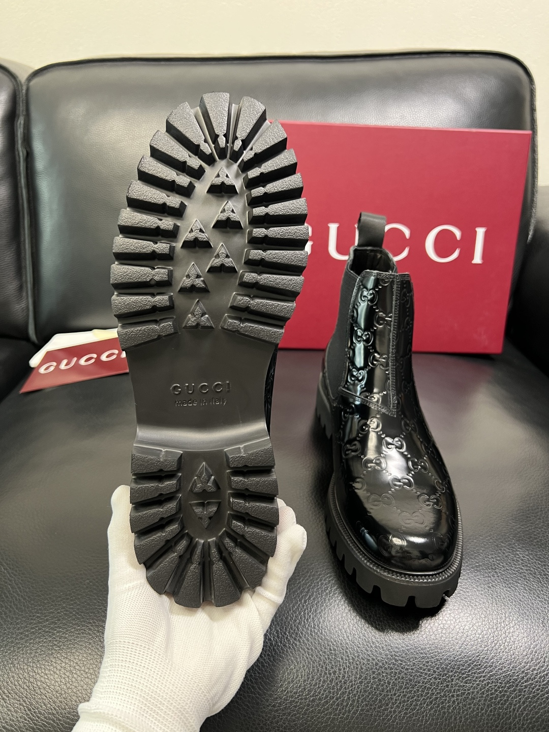 Ferragamo 高品质 顶级工艺品 菲拉格慕 靴子高帮专柜同步发售原厂配置，意大利进口原版牛皮，进口