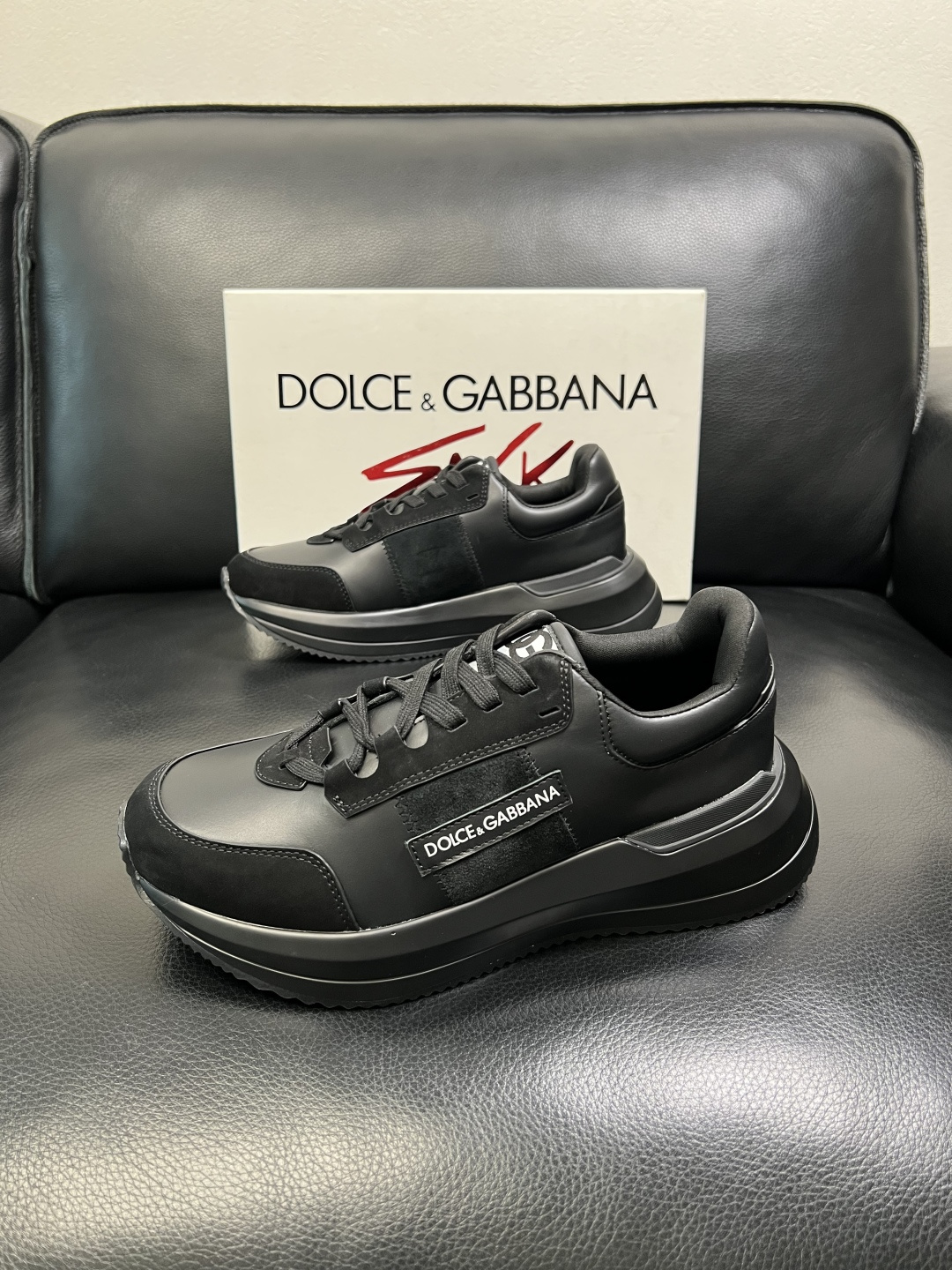 Dolce & Gabbana 高品质 顶级工艺品 杜嘉班纳 爆款专柜新品同步，鞋面意大利进口牛皮面料，