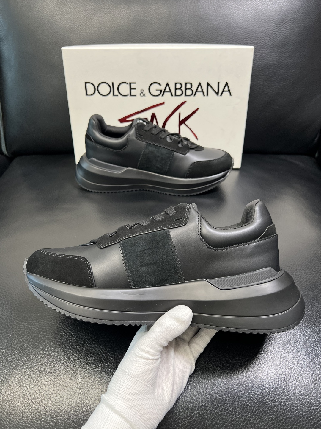 Dolce & Gabbana 高品质 顶级工艺品 杜嘉班纳 爆款专柜新品同步，鞋面意大利进口牛皮面料，