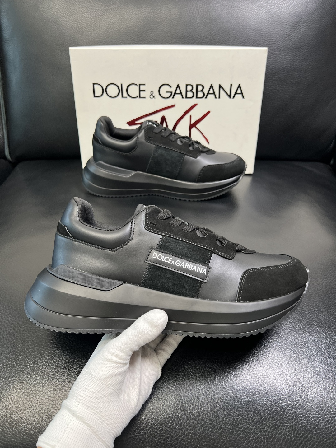 Dolce & Gabbana 高品质 顶级工艺品 杜嘉班纳 爆款专柜新品同步，鞋面意大利进口牛皮面料，