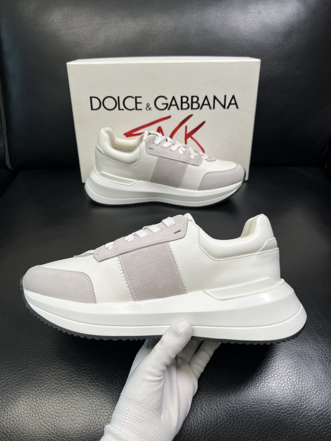 Dolce & Gabbana 高品质 顶级工艺品 杜嘉班纳 爆款专柜新品同步，鞋面意大利进口牛皮面料，