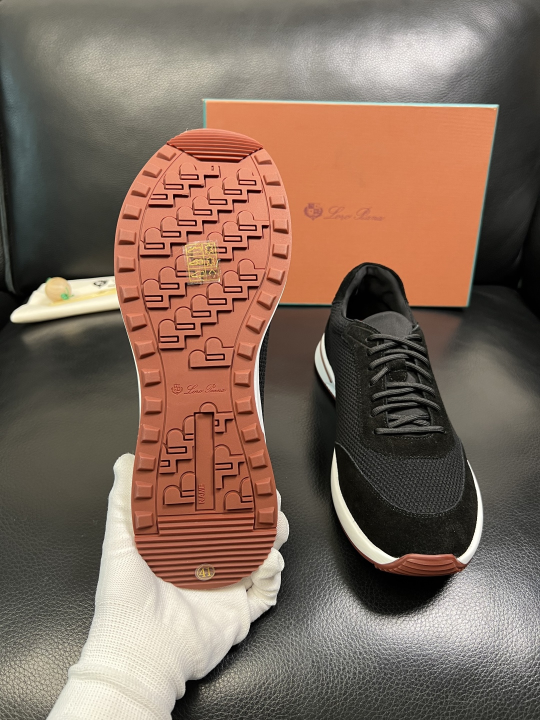 Loro Piana 高品质 顶级工艺品 诺悠翩雅 新品专柜同步原厂配置，鞋面意大利进口牛皮面料，高品质