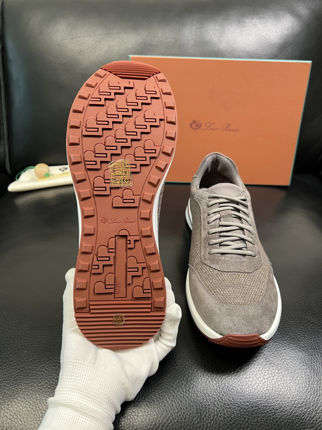 Loro Piana 高品质 顶级工艺品 诺悠翩雅 新品专柜同步原厂配置，鞋面意大利进口牛皮面料，高品质