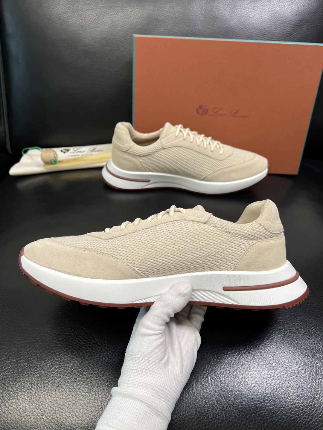 Loro Piana 高品质 顶级工艺品 诺悠翩雅 新品专柜同步原厂配置，鞋面意大利进口牛皮面料，高品质