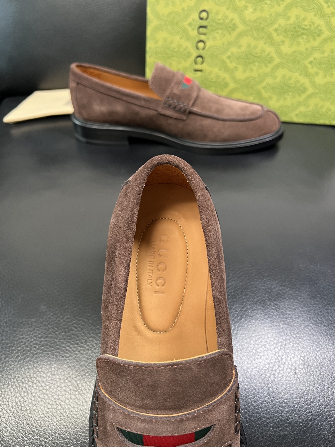 Gucci 顶级工艺品 古奇 皮鞋系列专柜同步 原厂配置，意大利进口原版牛皮，进口水染牛里 ，鞋底：原厂