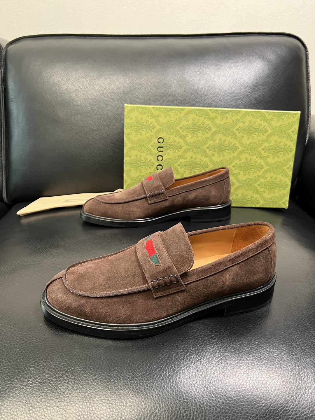 Gucci 顶级工艺品 古奇 皮鞋系列专柜同步 原厂配置，意大利进口原版牛皮，进口水染牛里 ，鞋底：原厂