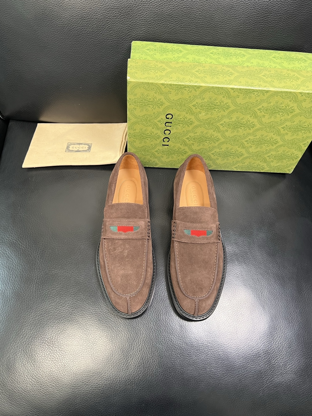 Gucci 顶级工艺品 古奇 皮鞋系列专柜同步 原厂配置，意大利进口原版牛皮，进口水染牛里 ，鞋底：原厂