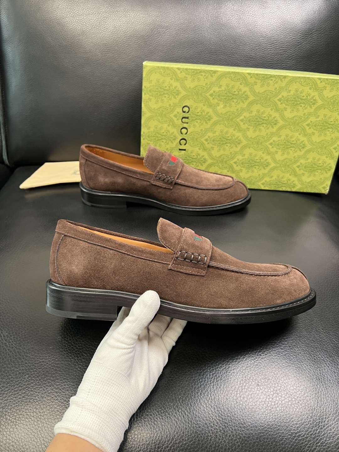 Gucci 顶级工艺品 古奇 皮鞋系列专柜同步 原厂配置，意大利进口原版牛皮，进口水染牛里 ，鞋底：原厂