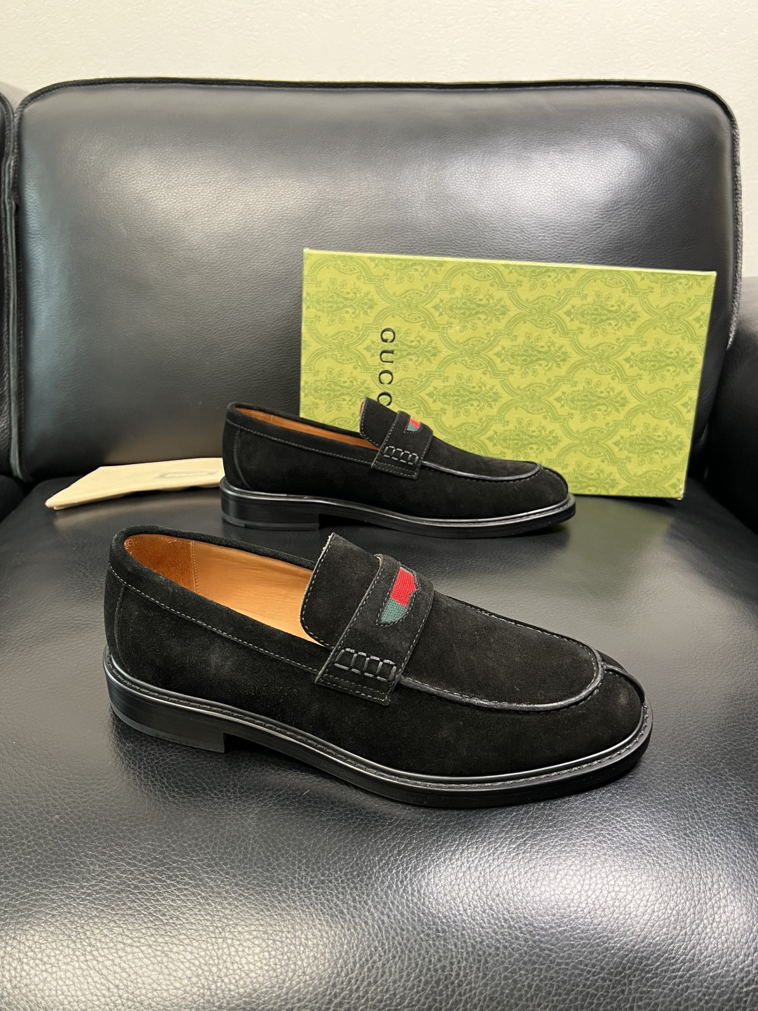 Gucci 顶级工艺品 古奇 皮鞋系列专柜同步 原厂配置，意大利进口原版牛皮，进口水染牛里 ，鞋底：原厂