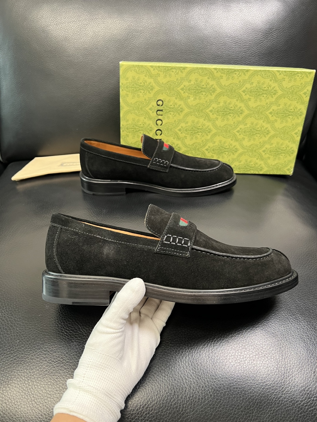Gucci 顶级工艺品 古奇 皮鞋系列专柜同步 原厂配置，意大利进口原版牛皮，进口水染牛里 ，鞋底：原厂