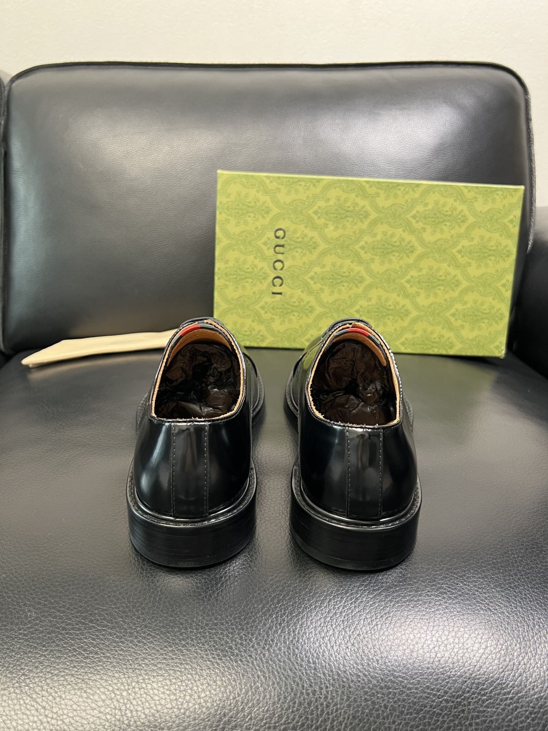 Gucci 顶级工艺品 古奇 皮鞋系列专柜同步 原厂配置，意大利进口原版牛皮，进口水染牛里 ，鞋底：原厂