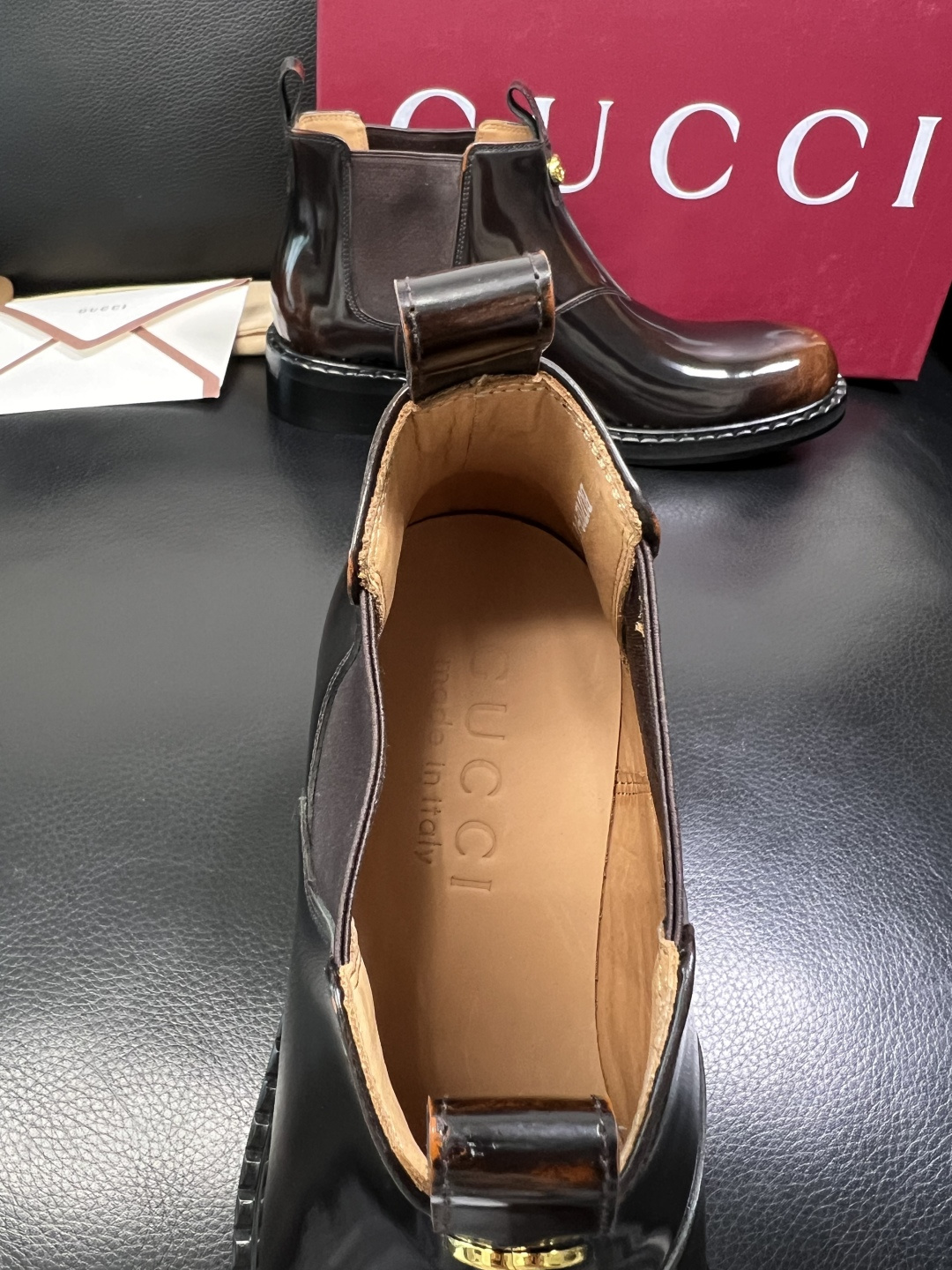 Gucci 高品质 顶级工艺品 古奇 皮鞋系列专柜同步 原厂配置，意大利进口原版牛皮，进口水染牛里 ，鞋