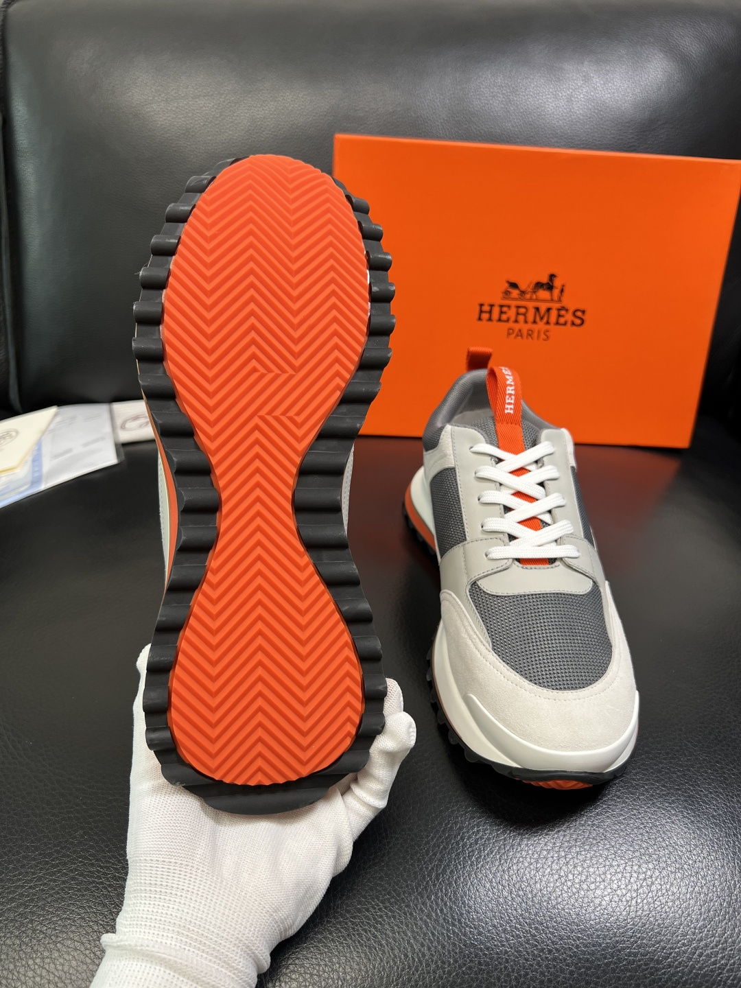 Hermes 顶级工艺品 爱马仕 专柜同步 原厂配置，意大利进口原版牛皮面料，高品质拼接工艺，全进口水染