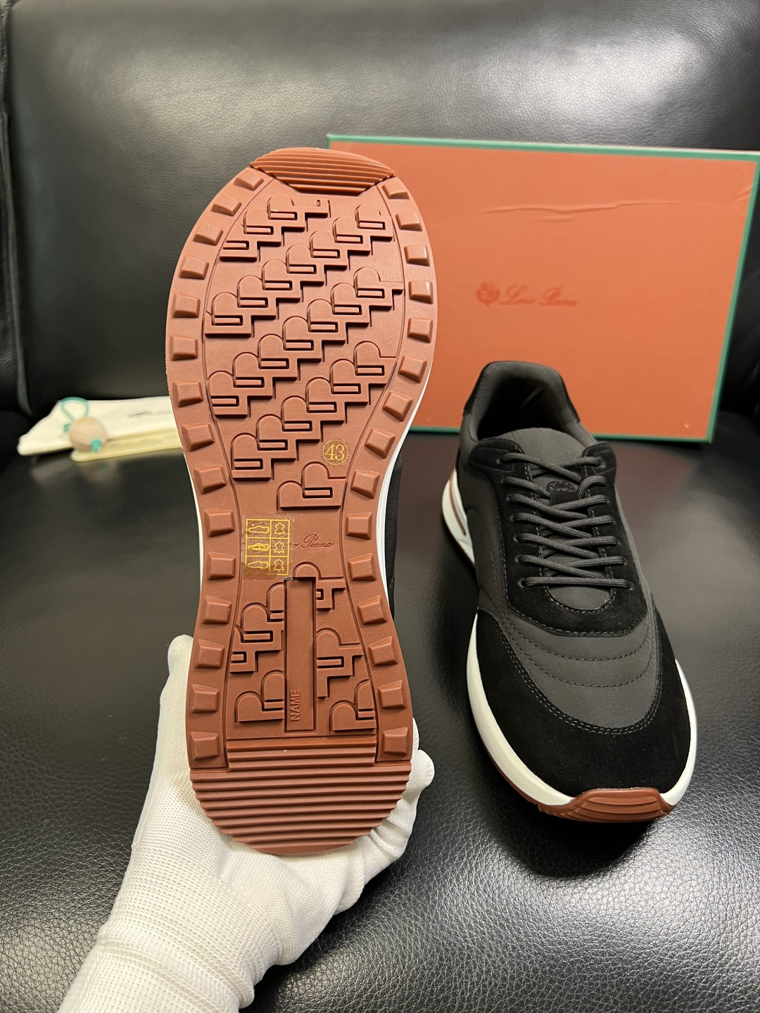 Loro Piana 高品质 顶级工艺品 诺悠翩雅 新品专柜同步原厂配置，鞋面意大利进口牛皮面料，高品质