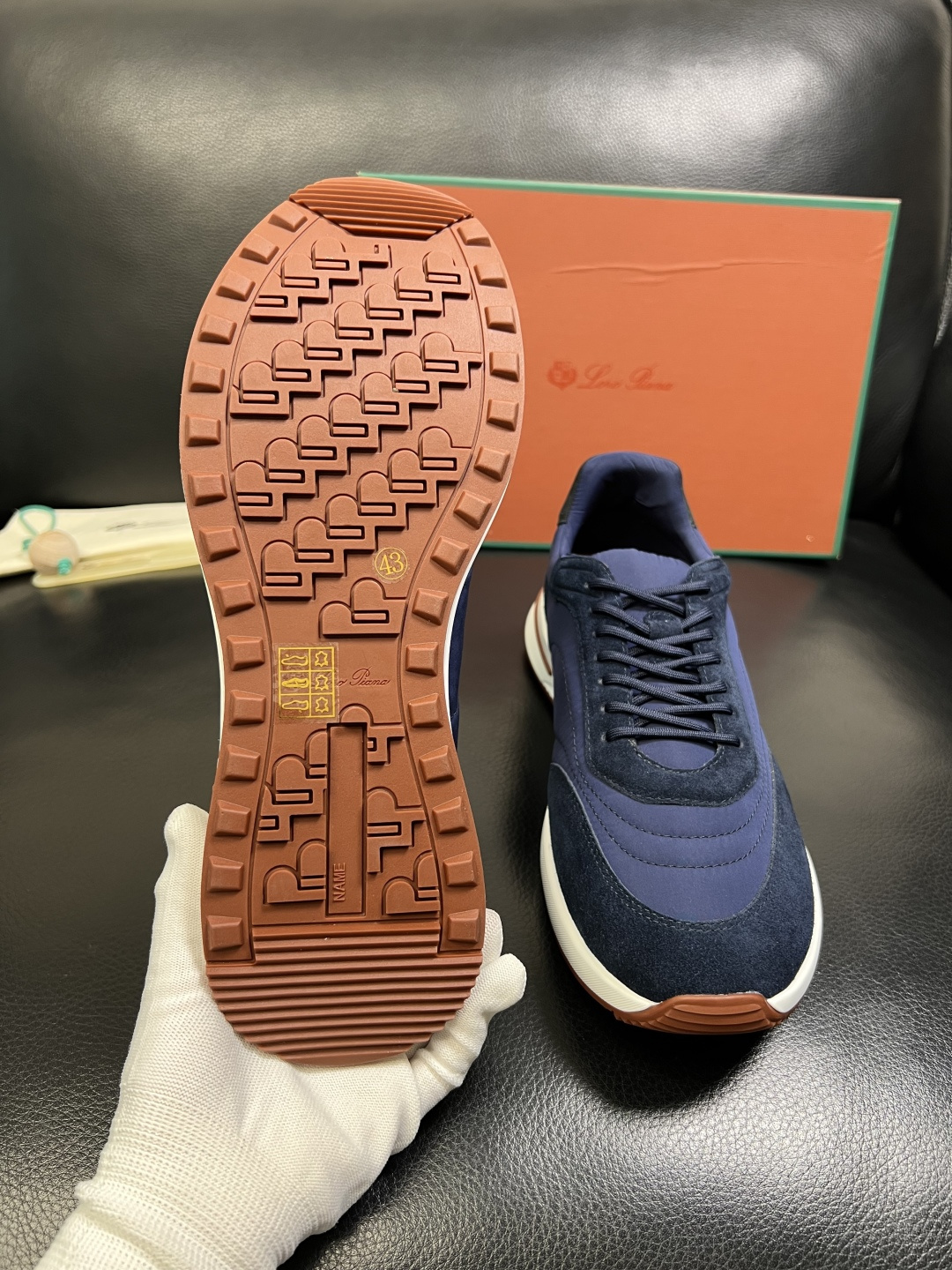 Loro Piana 高品质 顶级工艺品 诺悠翩雅 新品专柜同步原厂配置，鞋面意大利进口牛皮面料，高品质