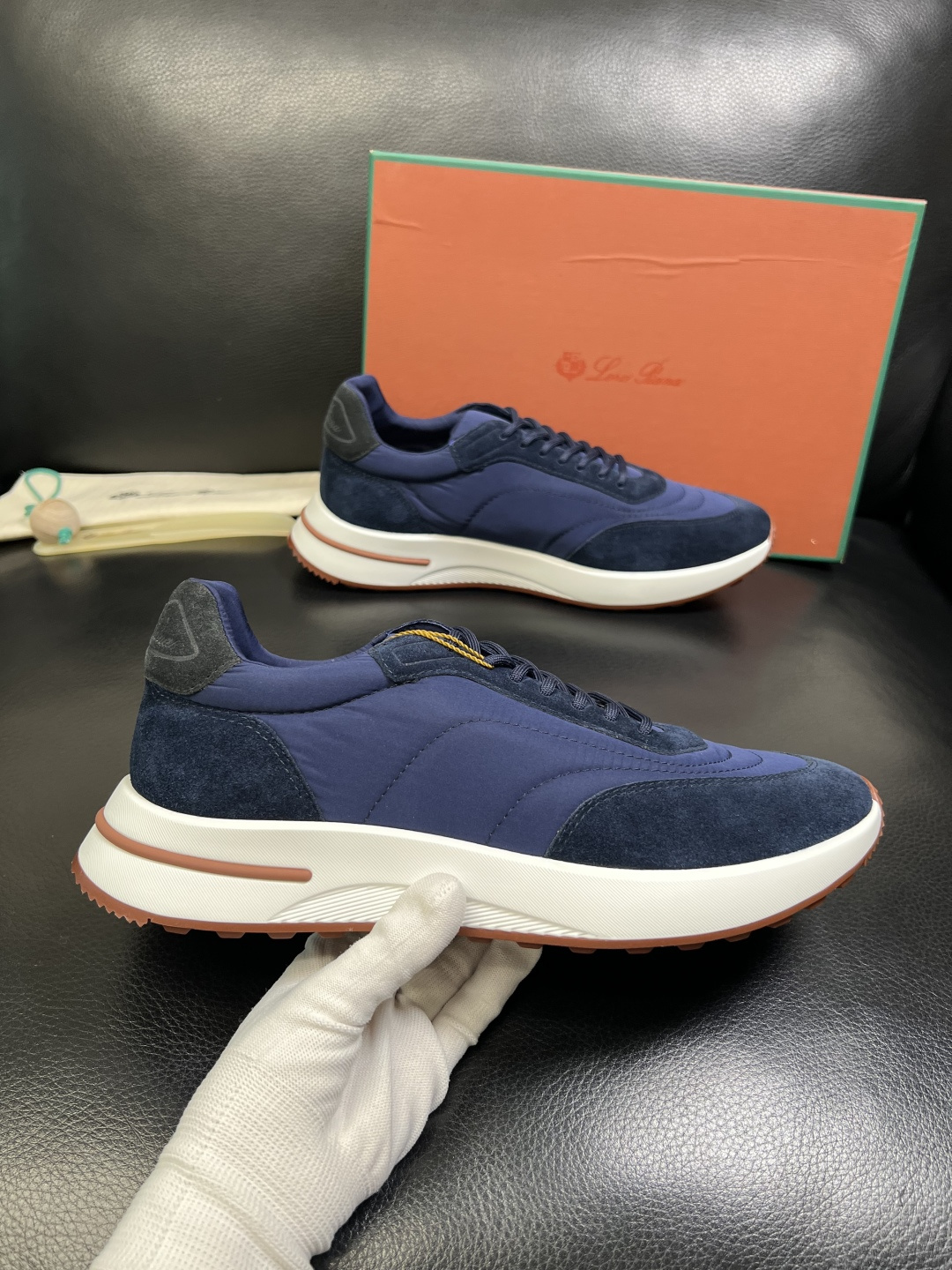 Loro Piana 高品质 顶级工艺品 诺悠翩雅 新品专柜同步原厂配置，鞋面意大利进口牛皮面料，高品质