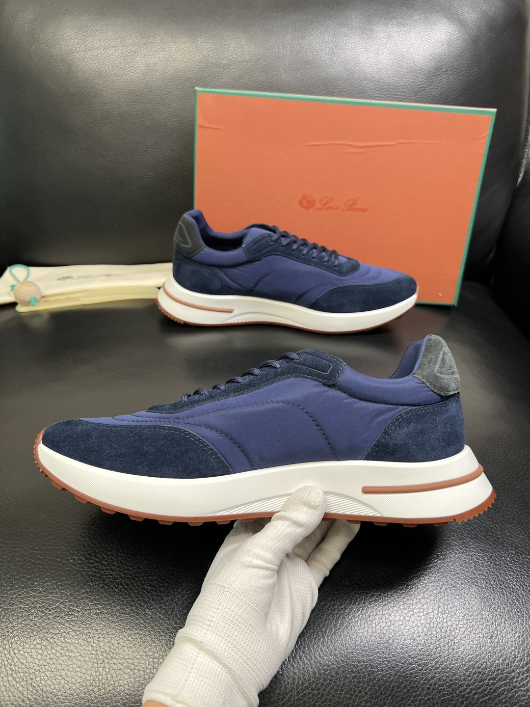 Loro Piana 高品质 顶级工艺品 诺悠翩雅 新品专柜同步原厂配置，鞋面意大利进口牛皮面料，高品质