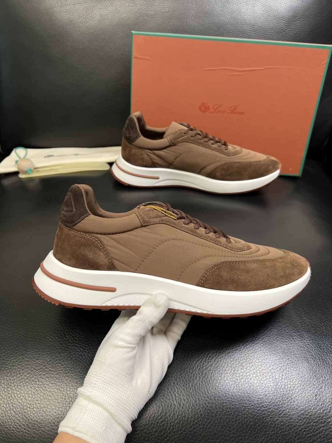 Loro Piana 高品质 顶级工艺品 诺悠翩雅 新品专柜同步原厂配置，鞋面意大利进口牛皮面料，高品质