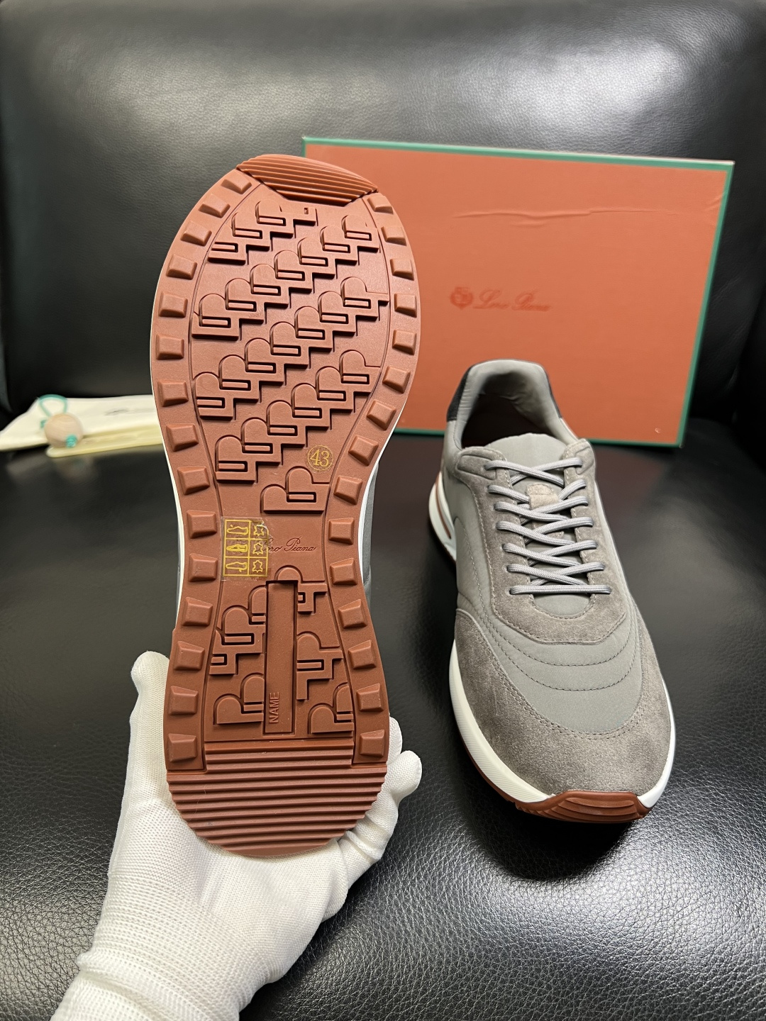 Loro Piana 高品质 顶级工艺品 诺悠翩雅 新品专柜同步原厂配置，鞋面意大利进口牛皮面料，高品质