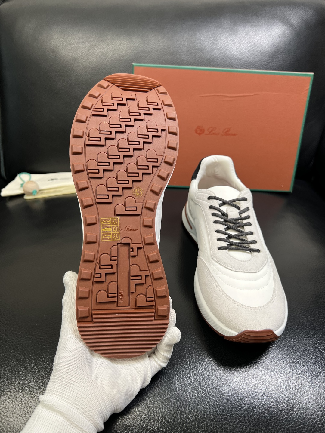 Loro Piana 高品质 顶级工艺品 诺悠翩雅 新品专柜同步原厂配置，鞋面意大利进口牛皮面料，高品质