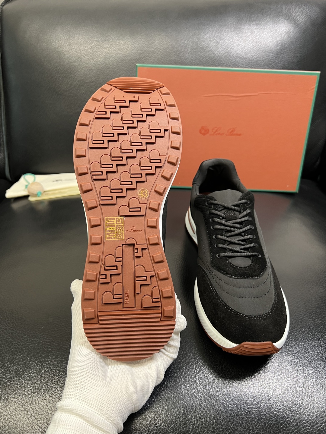 Loro Piana 高品质 顶级工艺品 诺悠翩雅 新品专柜同步原厂配置，鞋面意大利进口牛皮面料，高品质