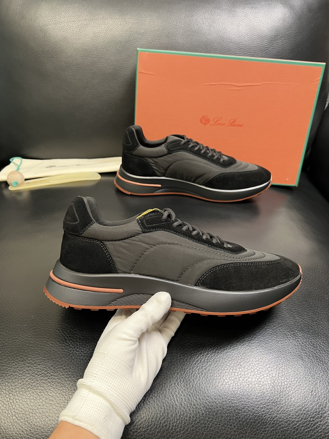 Loro Piana 高品质 顶级工艺品 诺悠翩雅 新品专柜同步原厂配置，鞋面意大利进口牛皮面料，高品质