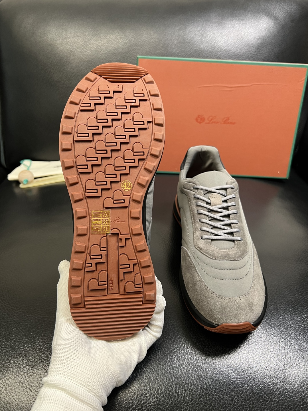 Loro Piana 高品质 顶级工艺品 诺悠翩雅 新品专柜同步原厂配置，鞋面意大利进口牛皮面料，高品质