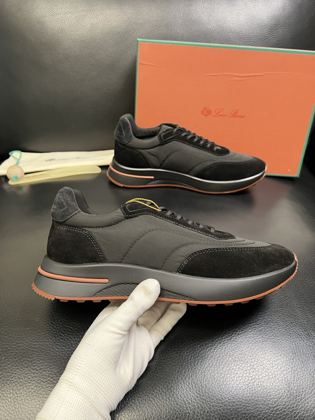 Loro Piana 高品质 顶级工艺品 诺悠翩雅 新品专柜同步原厂配置，鞋面意大利进口牛皮面料，高品质