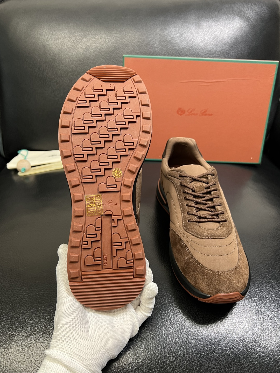 Loro Piana 高品质 顶级工艺品 诺悠翩雅 新品专柜同步原厂配置，鞋面意大利进口牛皮面料，高品质