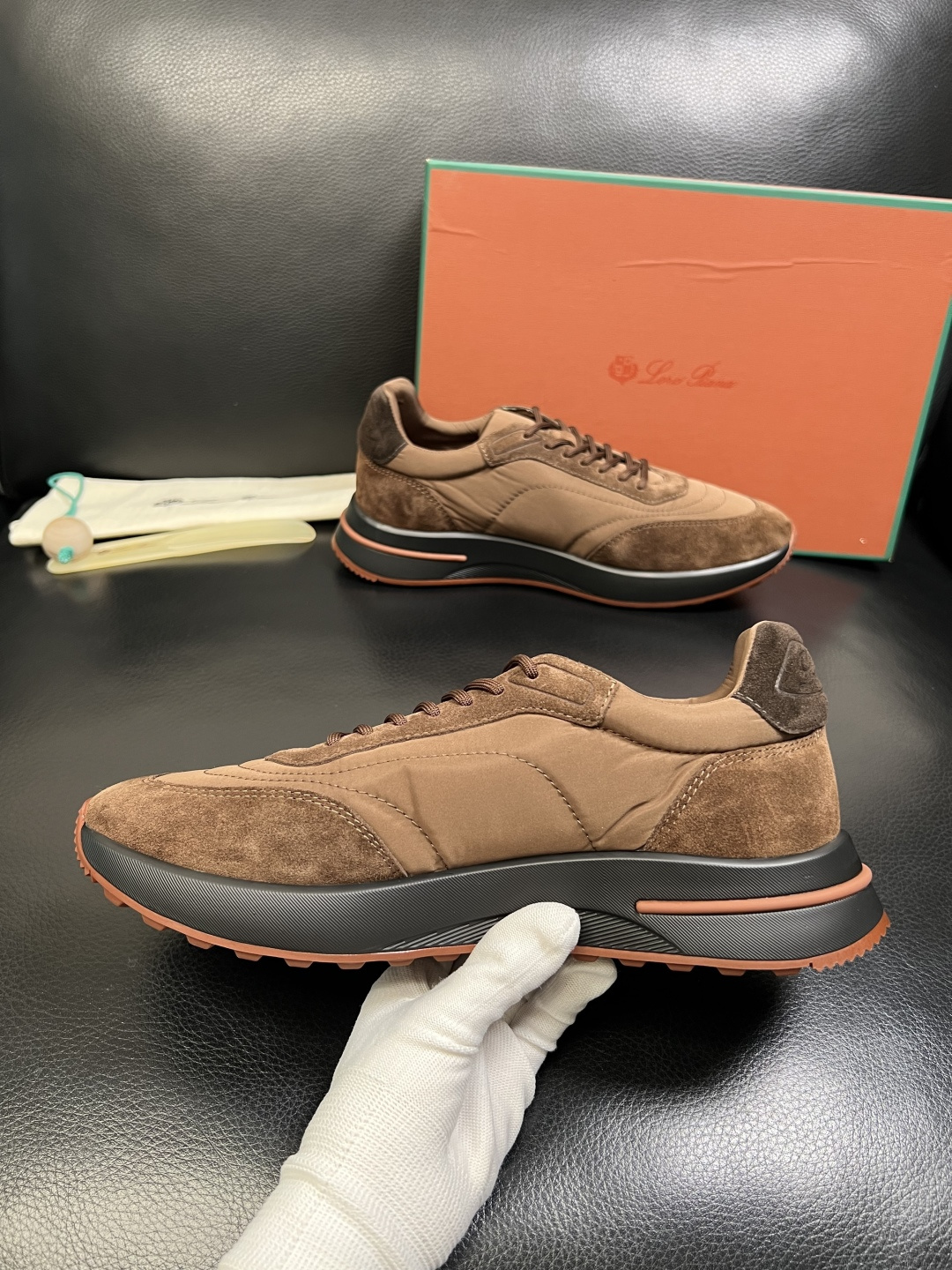 Loro Piana 高品质 顶级工艺品 诺悠翩雅 新品专柜同步原厂配置，鞋面意大利进口牛皮面料，高品质